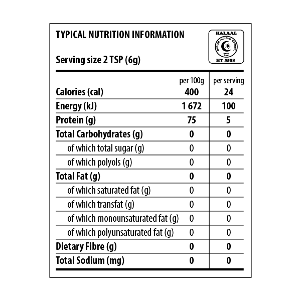 Harvest Table L-Glutamine